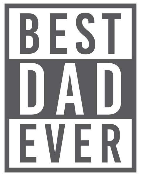 Best Dad Ever Sticker