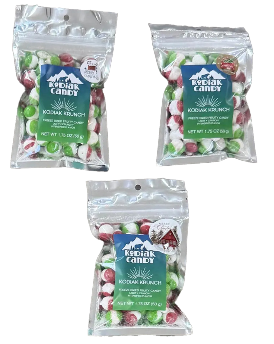 Kodiak Krunch Christmas Freeze Dried Candy Pack