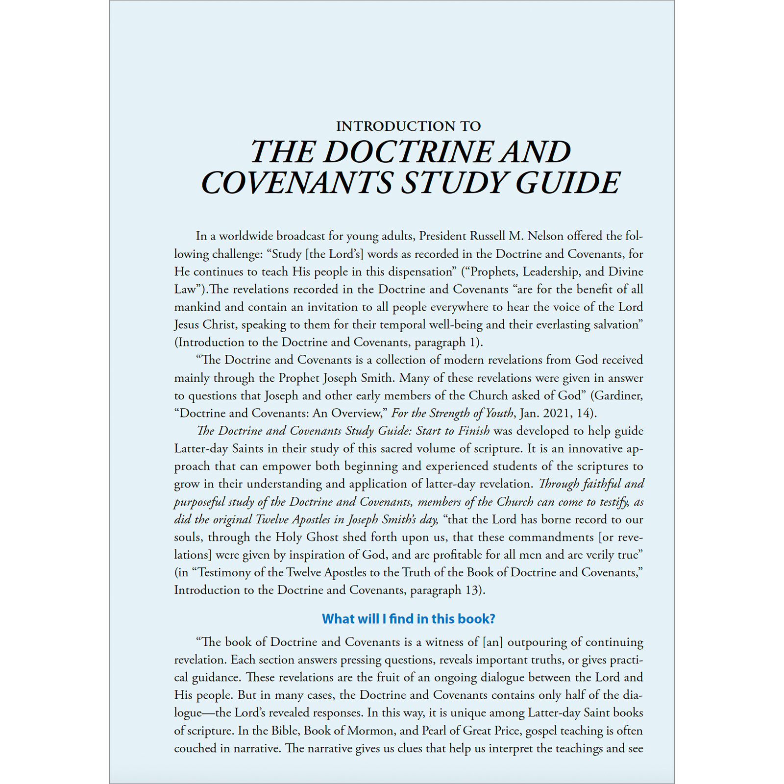 The Doctrine and Covenants Study Guide, , large image number 2