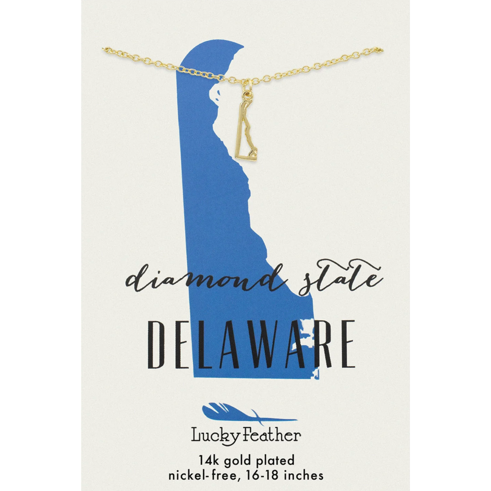 Delaware State Necklace, , large image number 0