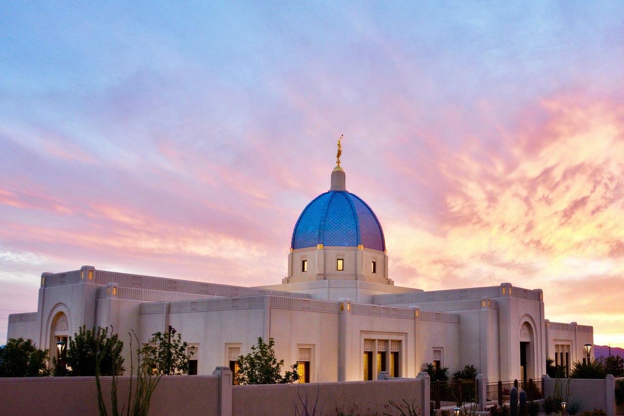 Tucson Arizona Temple Recommend Holder, , large