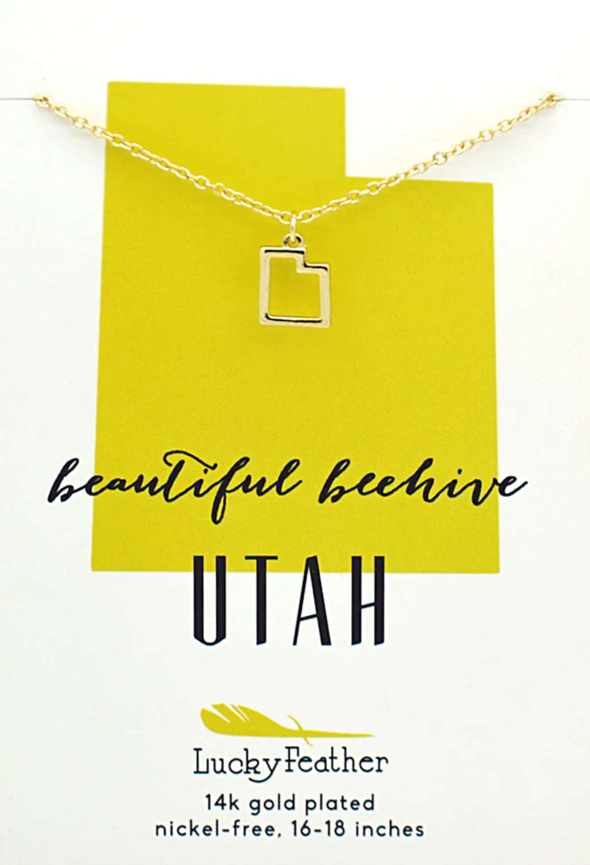 Utah State Necklace