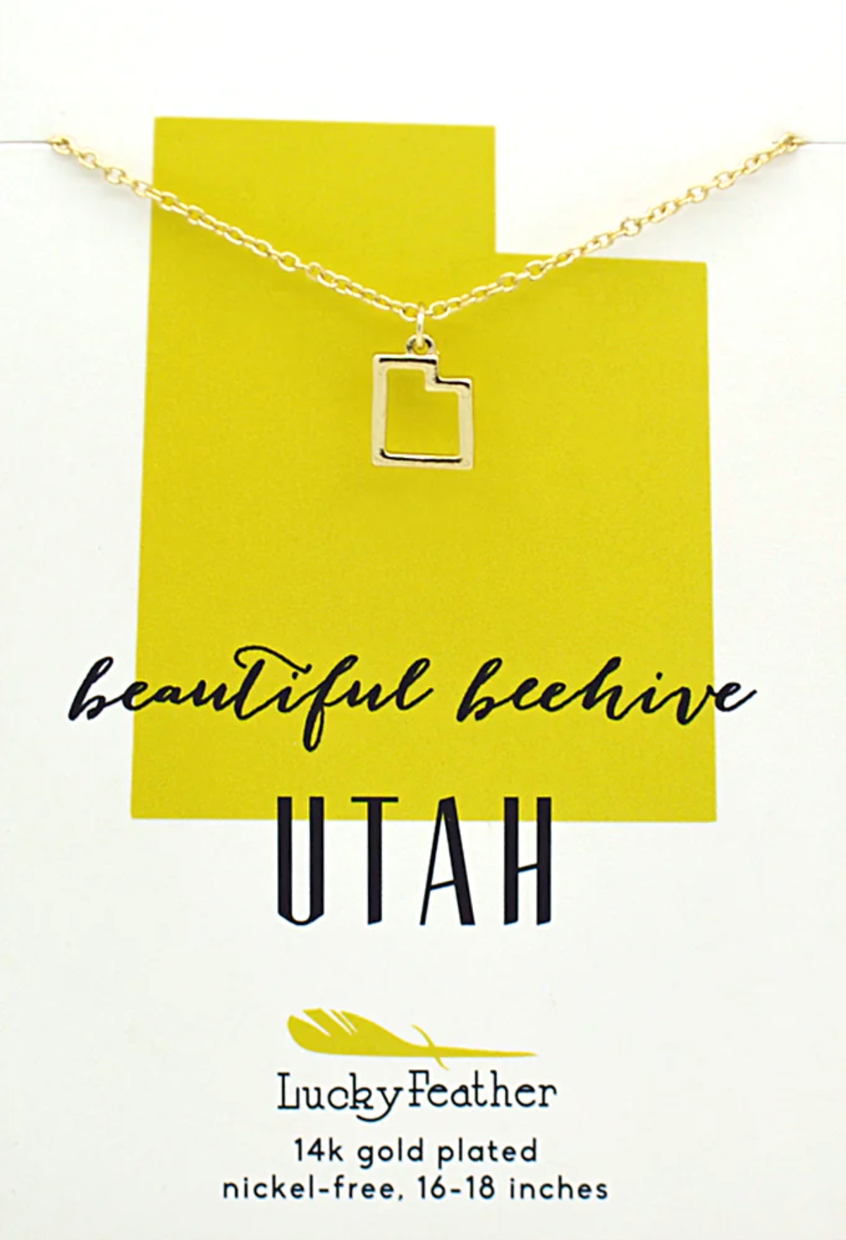 Utah State Necklace