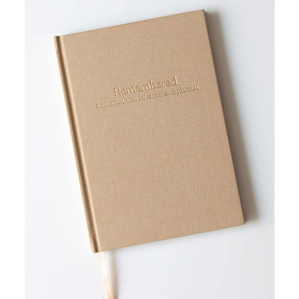 Remembered Keepsake Journal