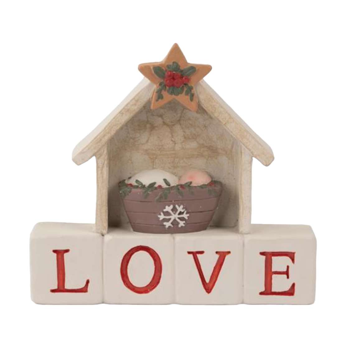 Christmas Blessings Love Nativity Block