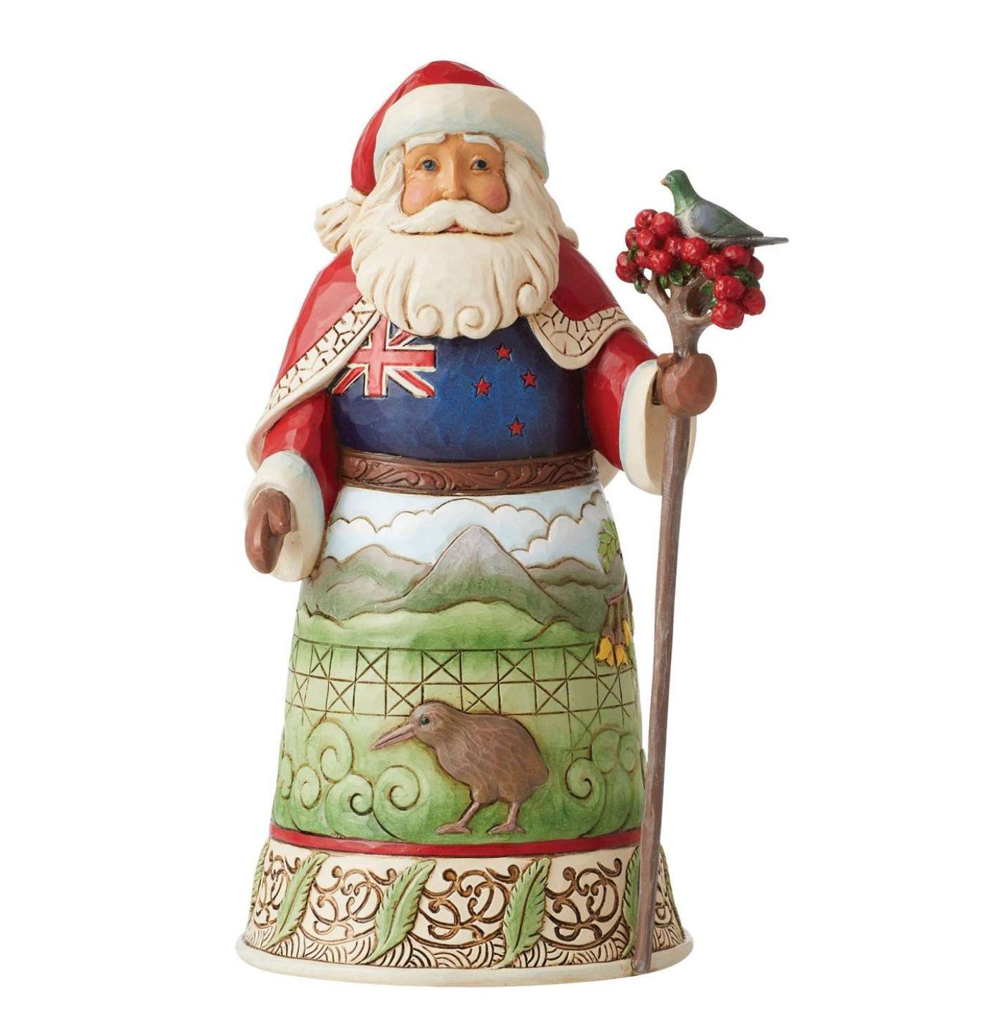 New Zealand Heartwood Creek Santa Figurine, , large image number 0