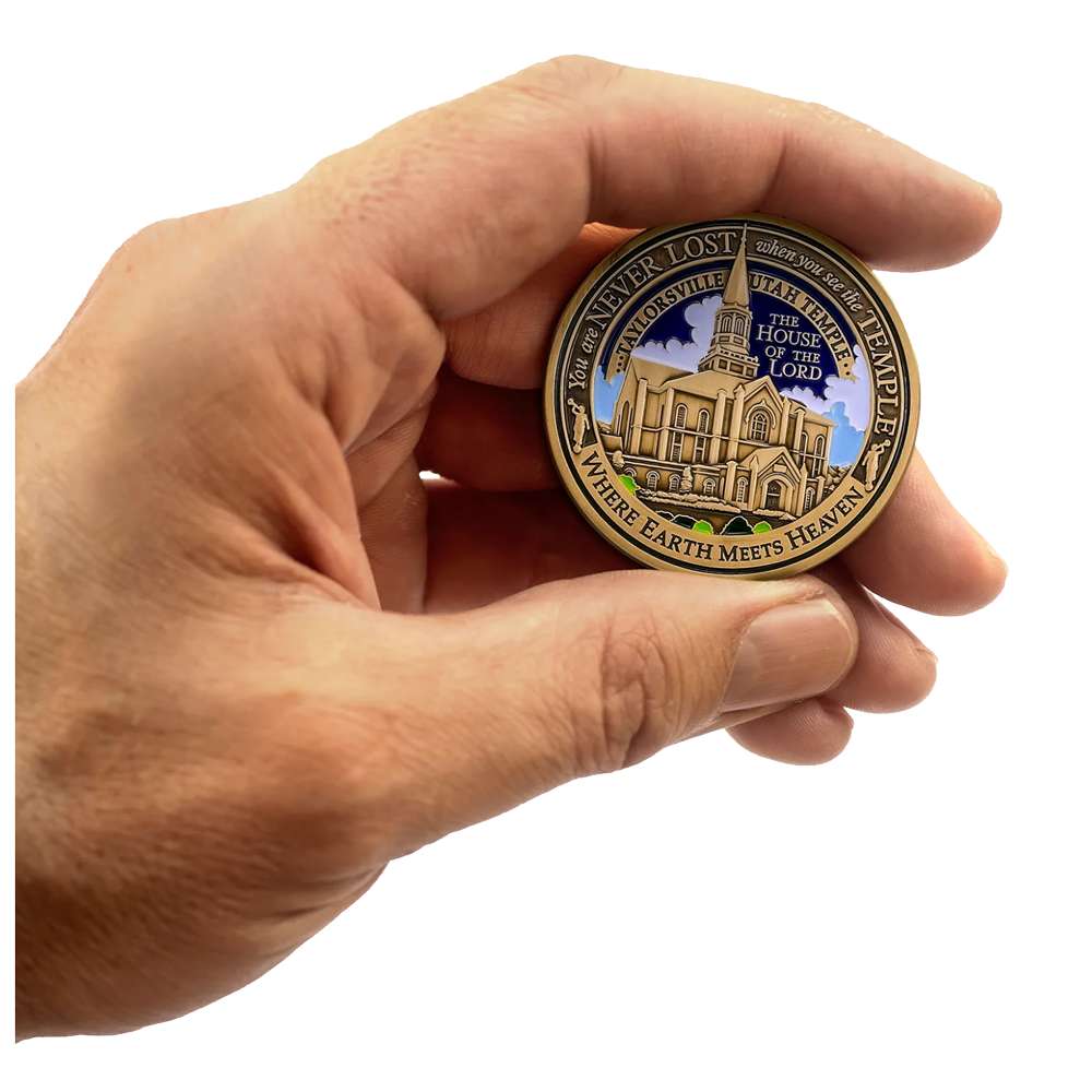 Taylorsville Utah Temple Medallion Coin, , large image number 5