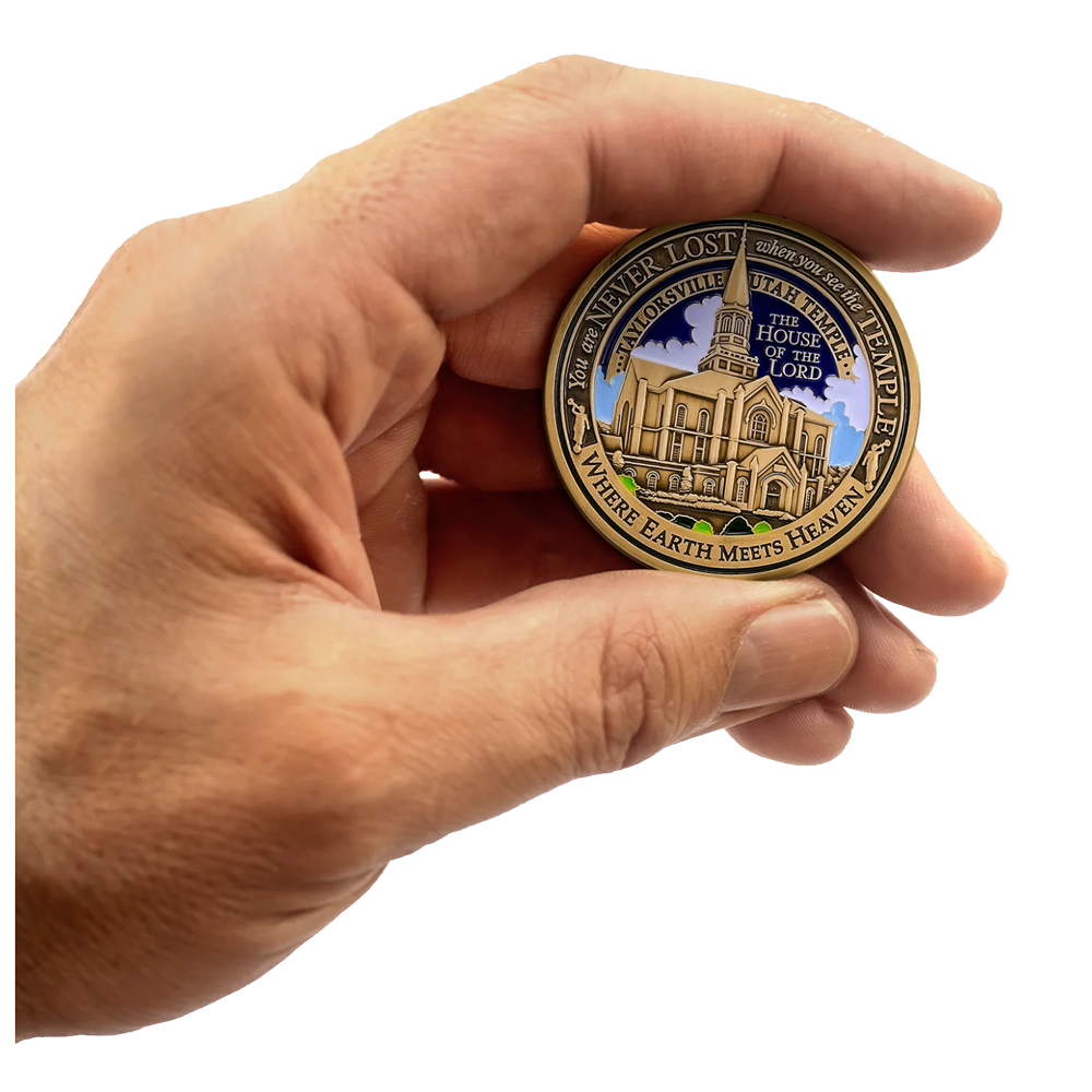 Taylorsville Utah Temple Medallion, , large image number 2