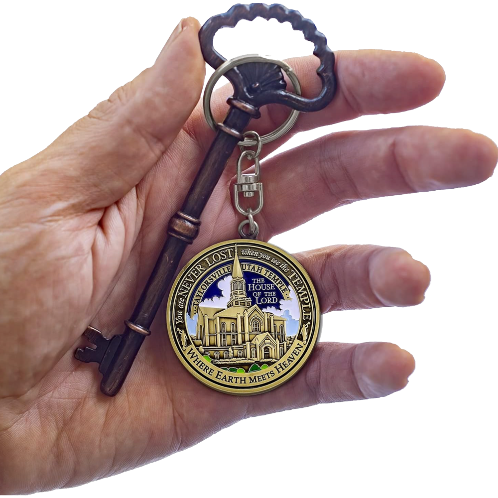 Taylorsville Utah Temple Keyring, , large image number 3