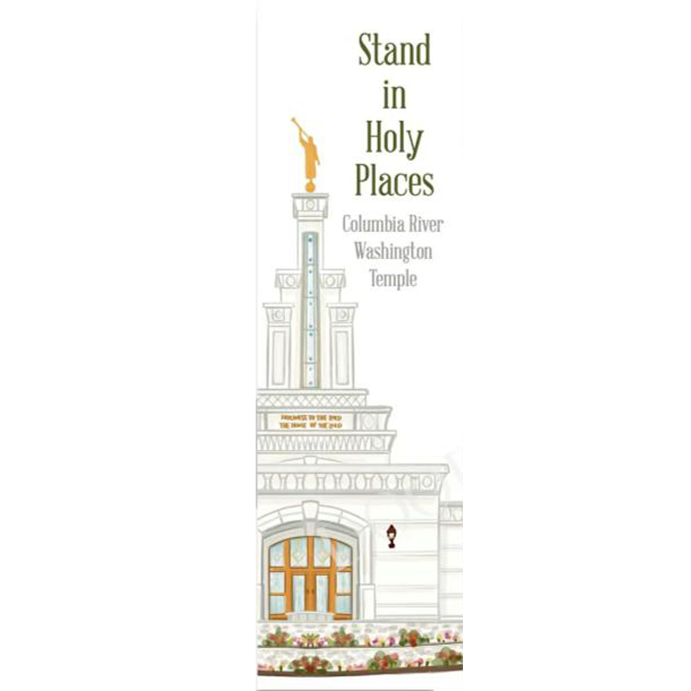 Columbia River Temple Bookmark