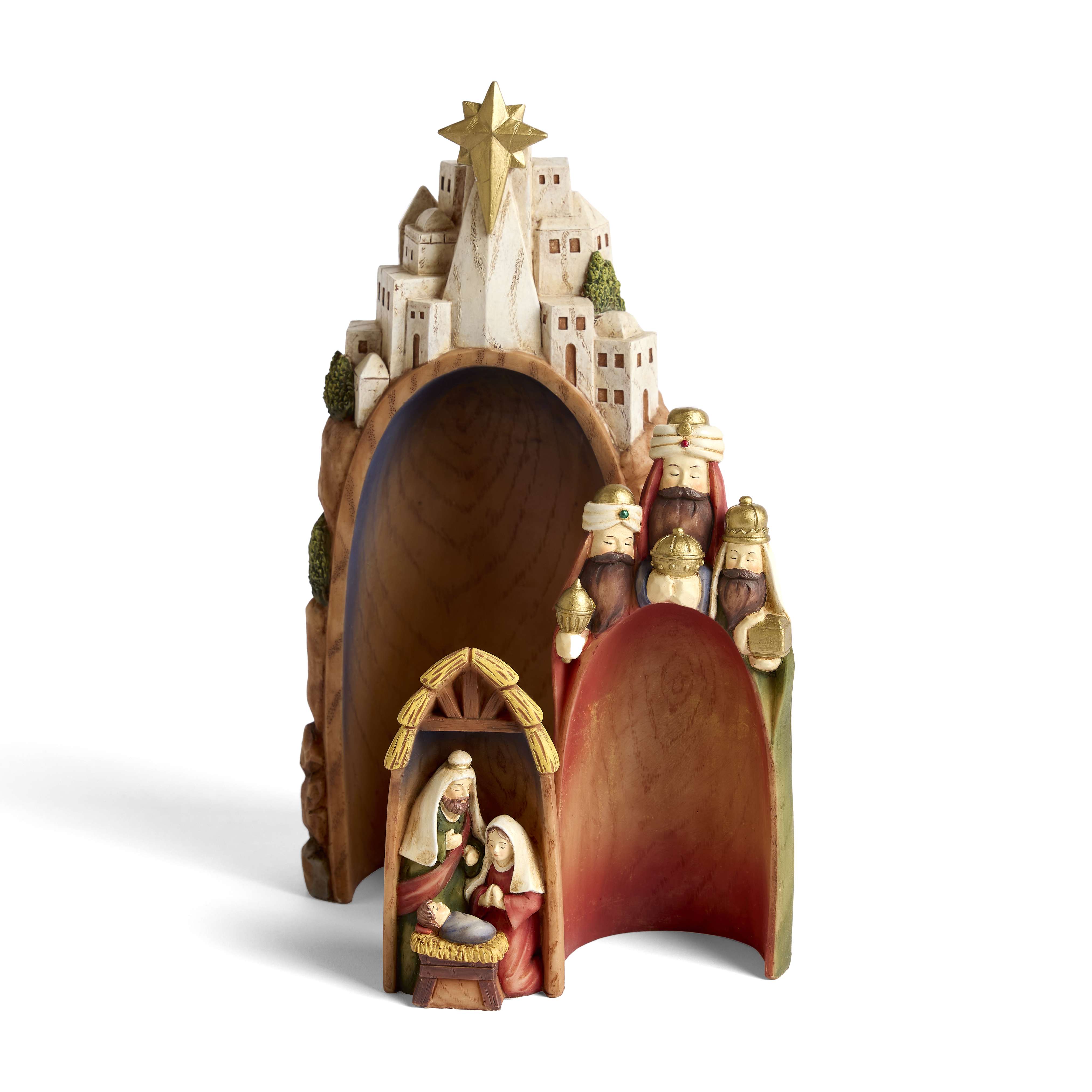 Nesting Resin Nativity Arch, , large image number 2