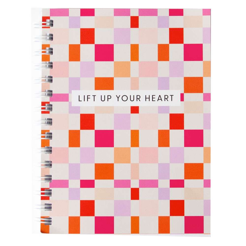 Lift Up Your Heart Magnify Notebook