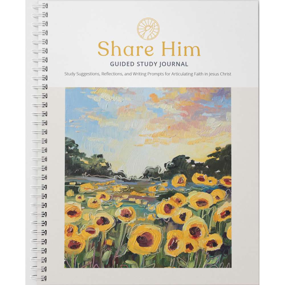 Share Him Guided Study Journal - Deseret Book 1