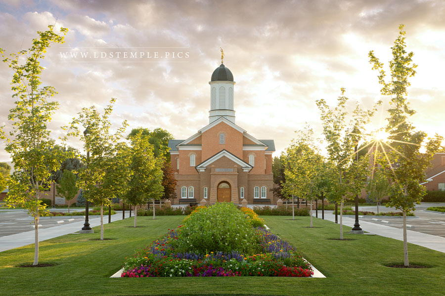 Vernal Utah Temple - Radiance Print