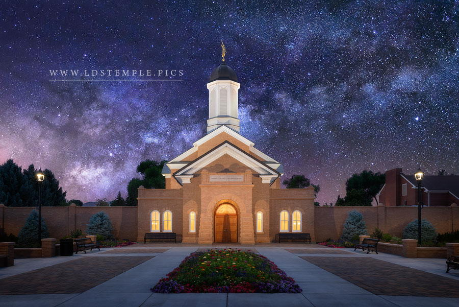 Vernal Utah Temple - For Eternity Print