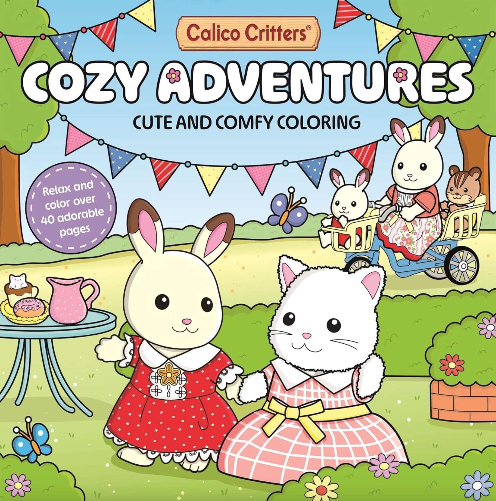 Cozy Adventures Coloring Book (Calico Critters)