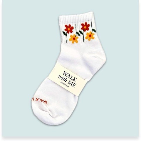 2026 Youth Theme Walk with Me Flower Socks, , large image number 2