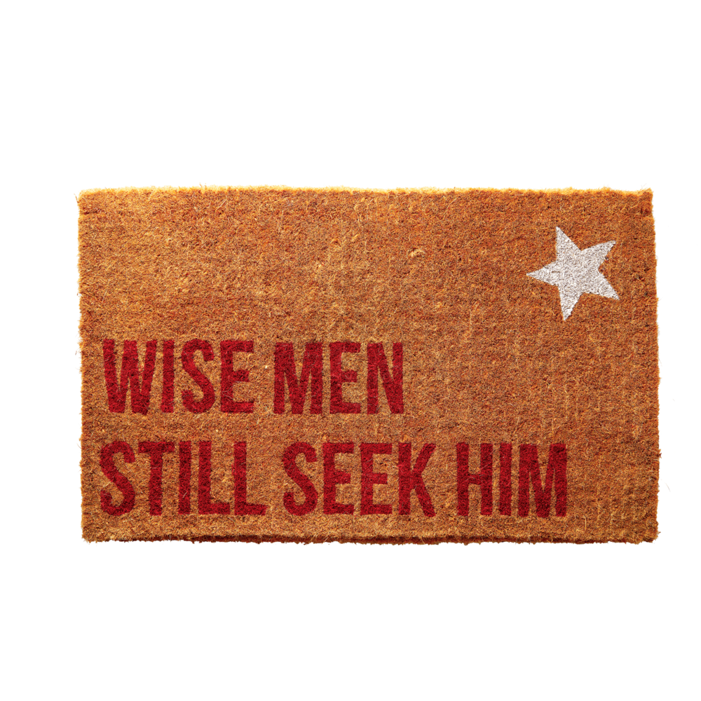 Wise Men Seek Him Welcome Mat