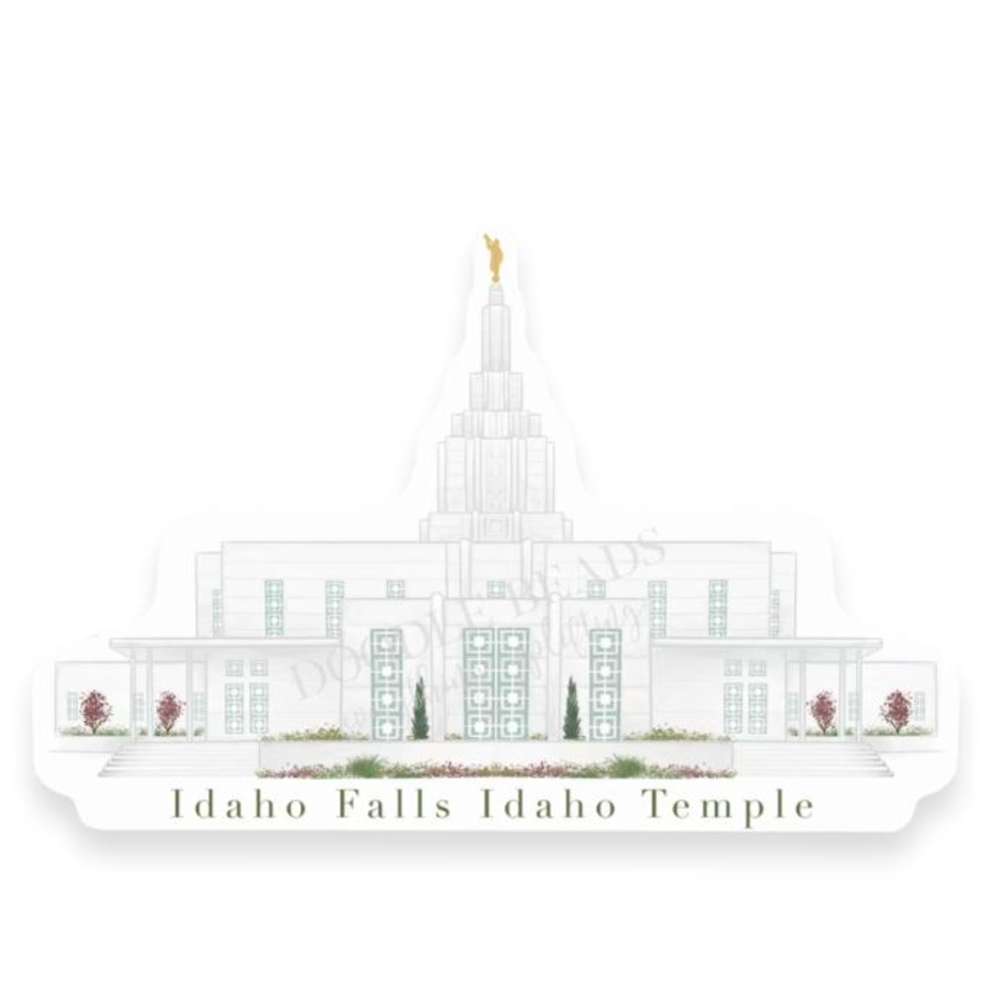 Idaho Falls Temple Sticker