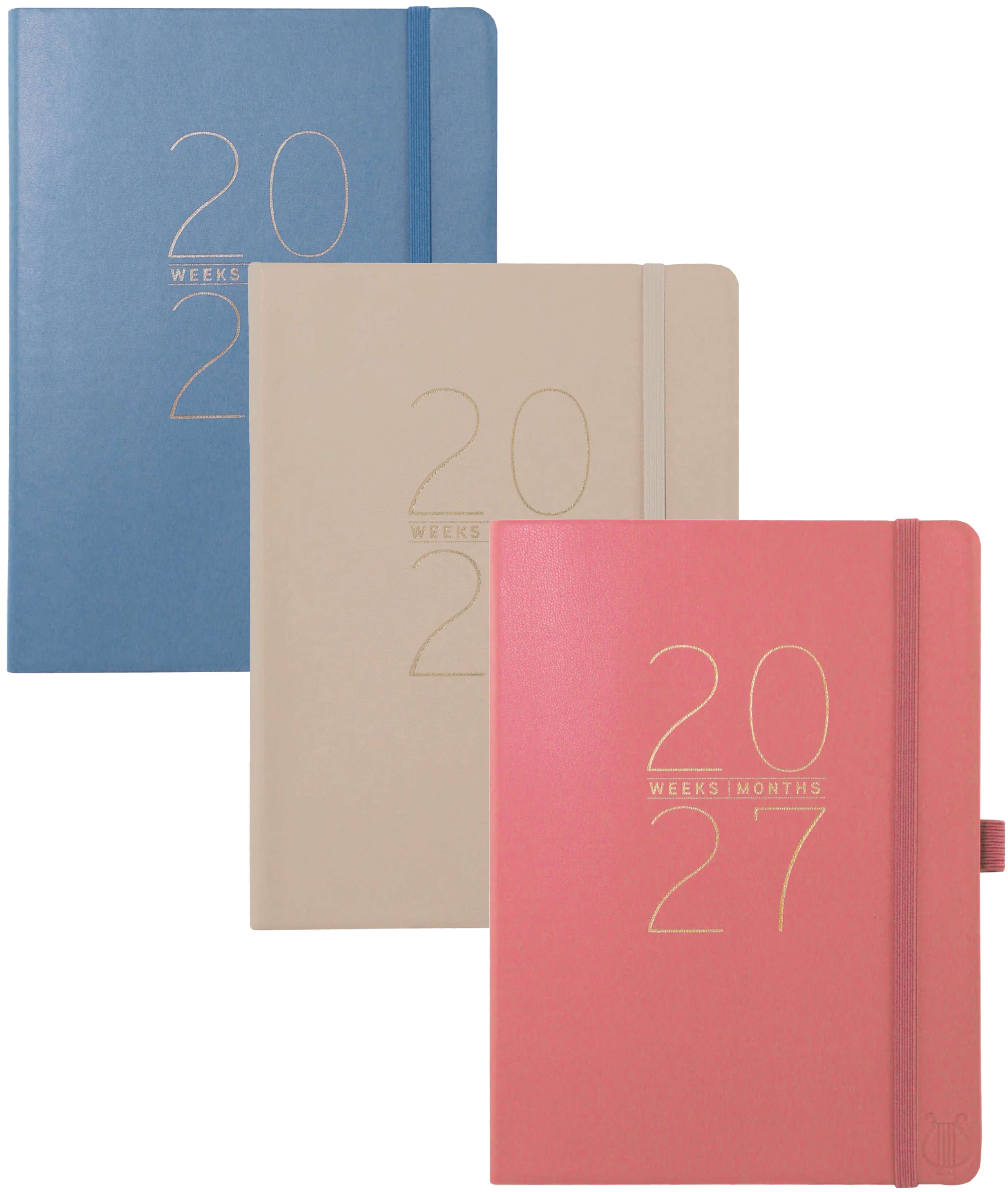 2027 18-Month Vegan Leather Planner