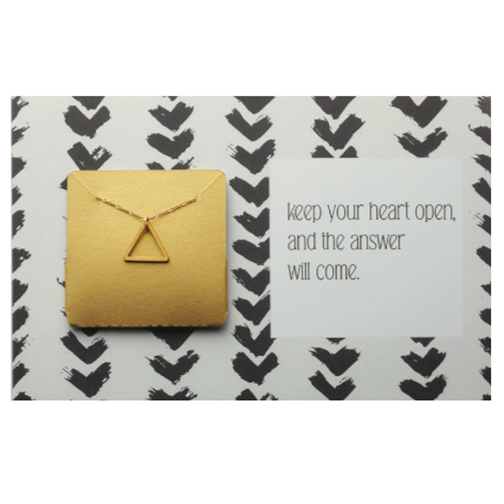 Keep Your Heart Open Necklace