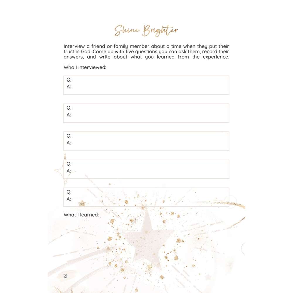 Divine & Here to Shine Journal 4