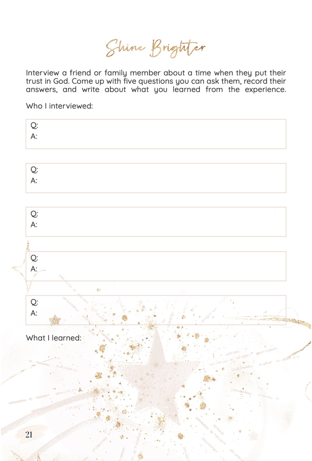 Divine & Here to Shine Journal, , large image number 2