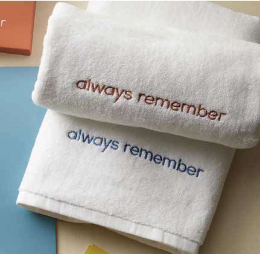 Always Remember Baptism Towel, , large image number 3