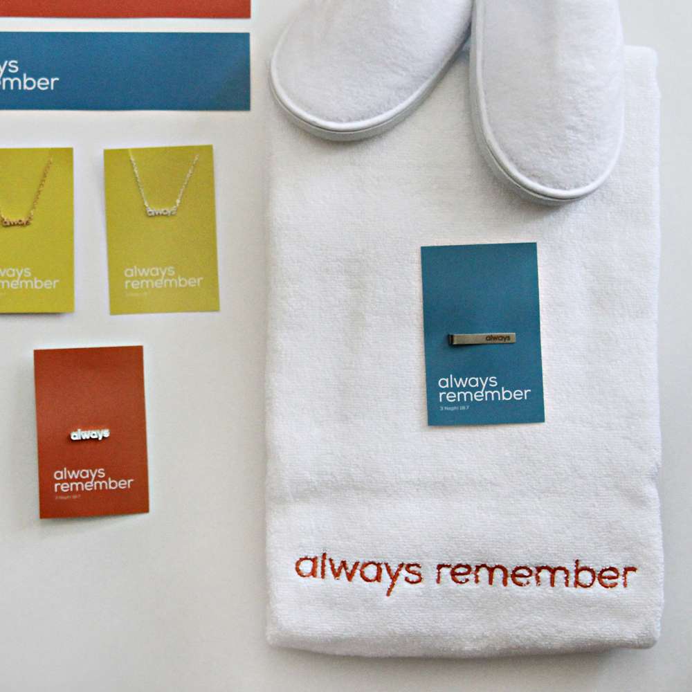 Always Remember Baptism Towel, , large image number 4