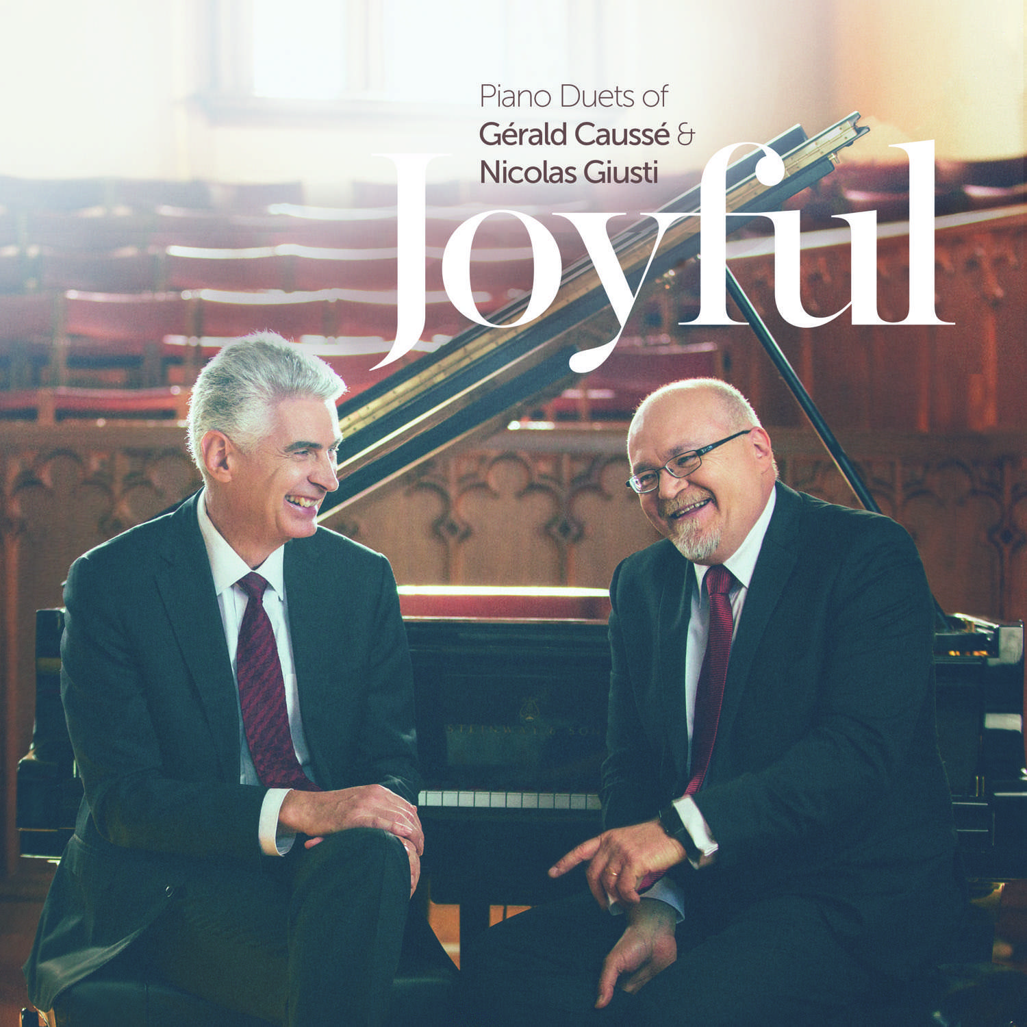 Joyful: Piano Duets of G&eacute;rald Causs&eacute; and Nicolas Giusti, , large image number 0