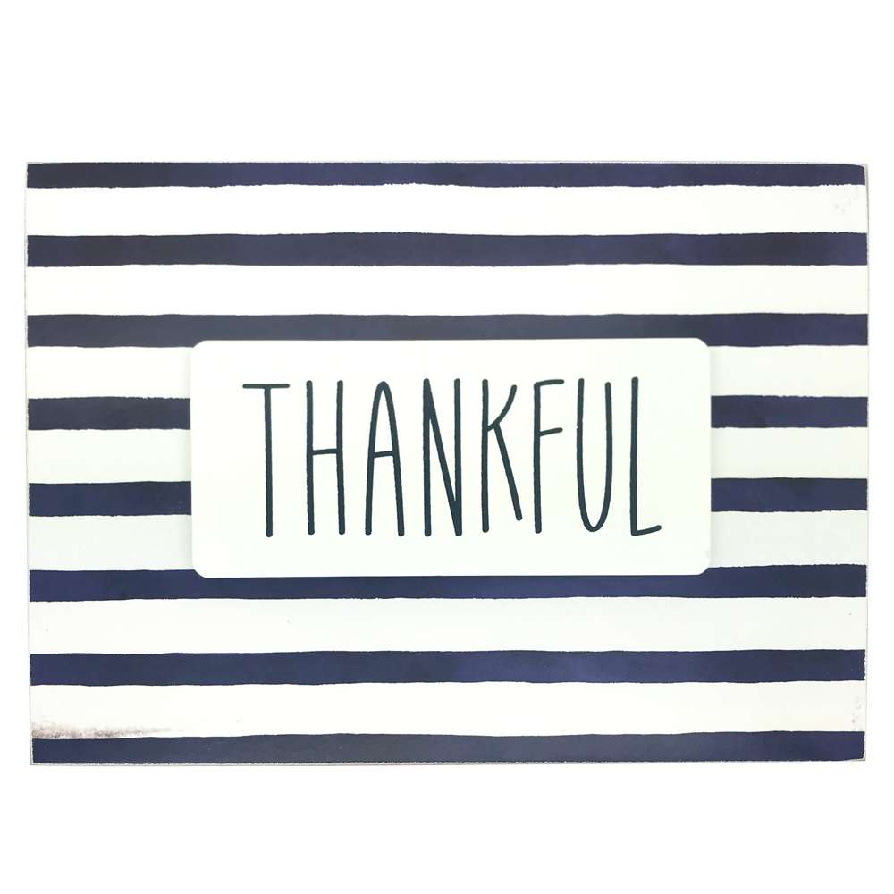 Thankful (9x6 Plaque)