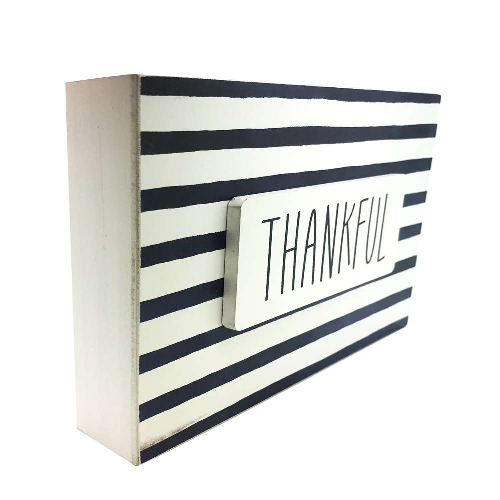 Thankful (9x6 Plaque), , large