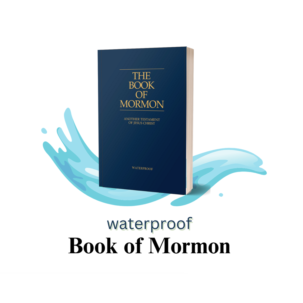 Waterproof Book of Mormon, , large