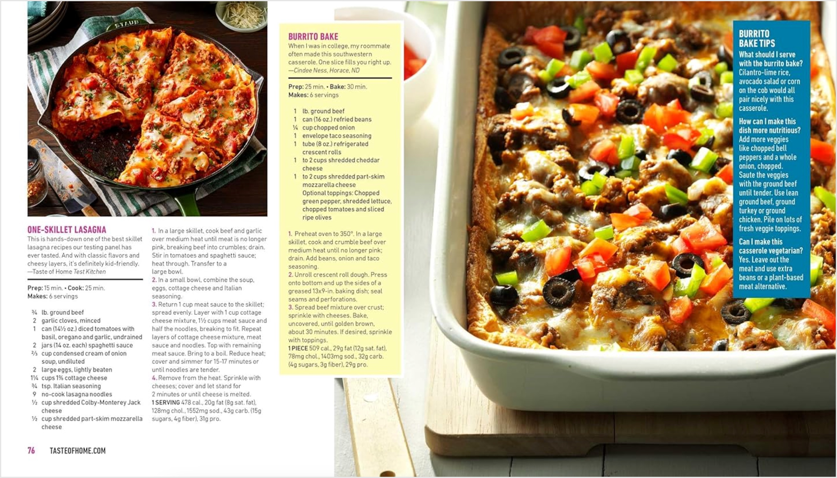 Taste of Home Quick & Easy Weeknight Dinners Cookbook, , large