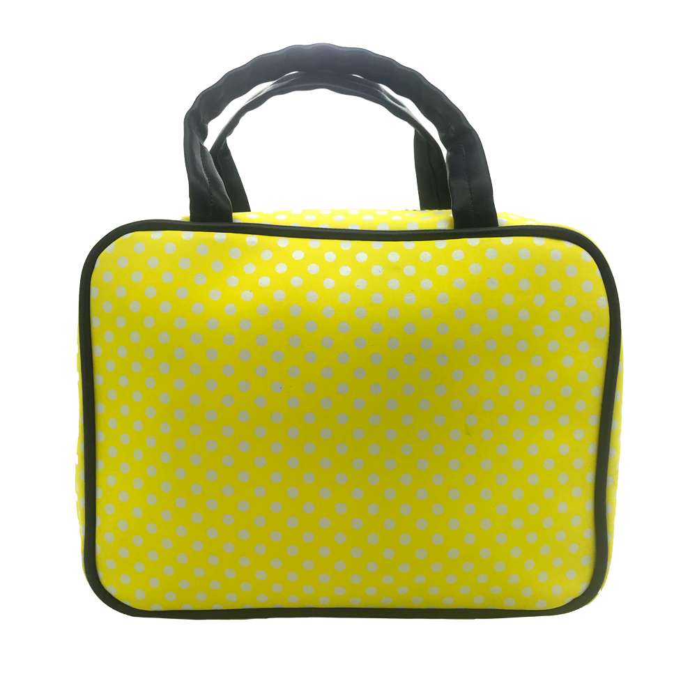 Tenley Yellow Polka Dot Scripture Tote