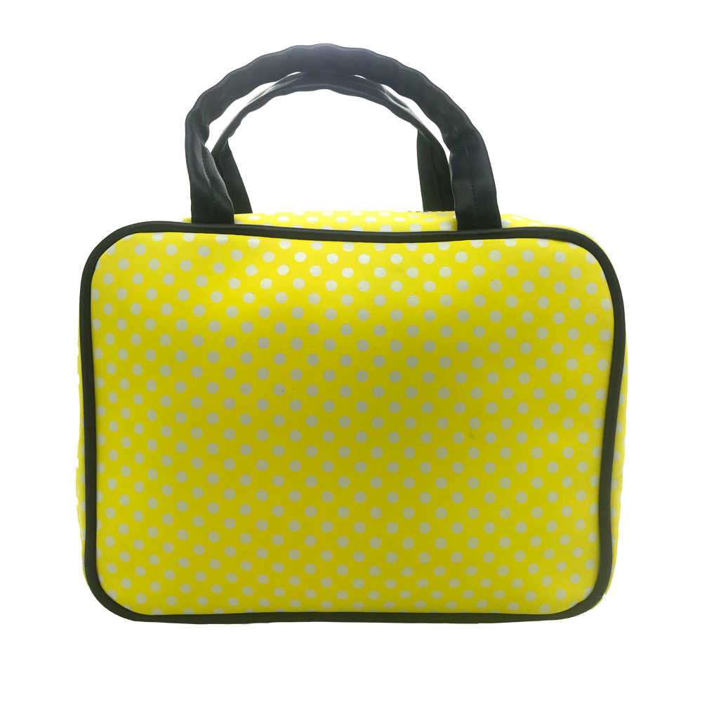 Tenley Yellow Polka Dot Scripture Tote