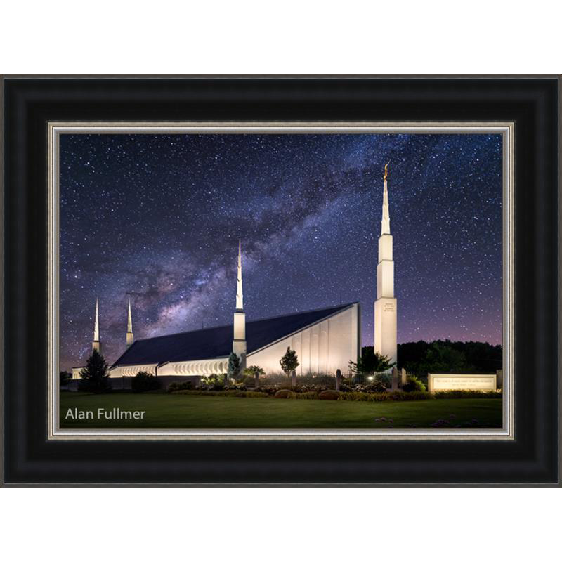 Celestial Temple Series: Boise Temple (25x34 Framed Art)