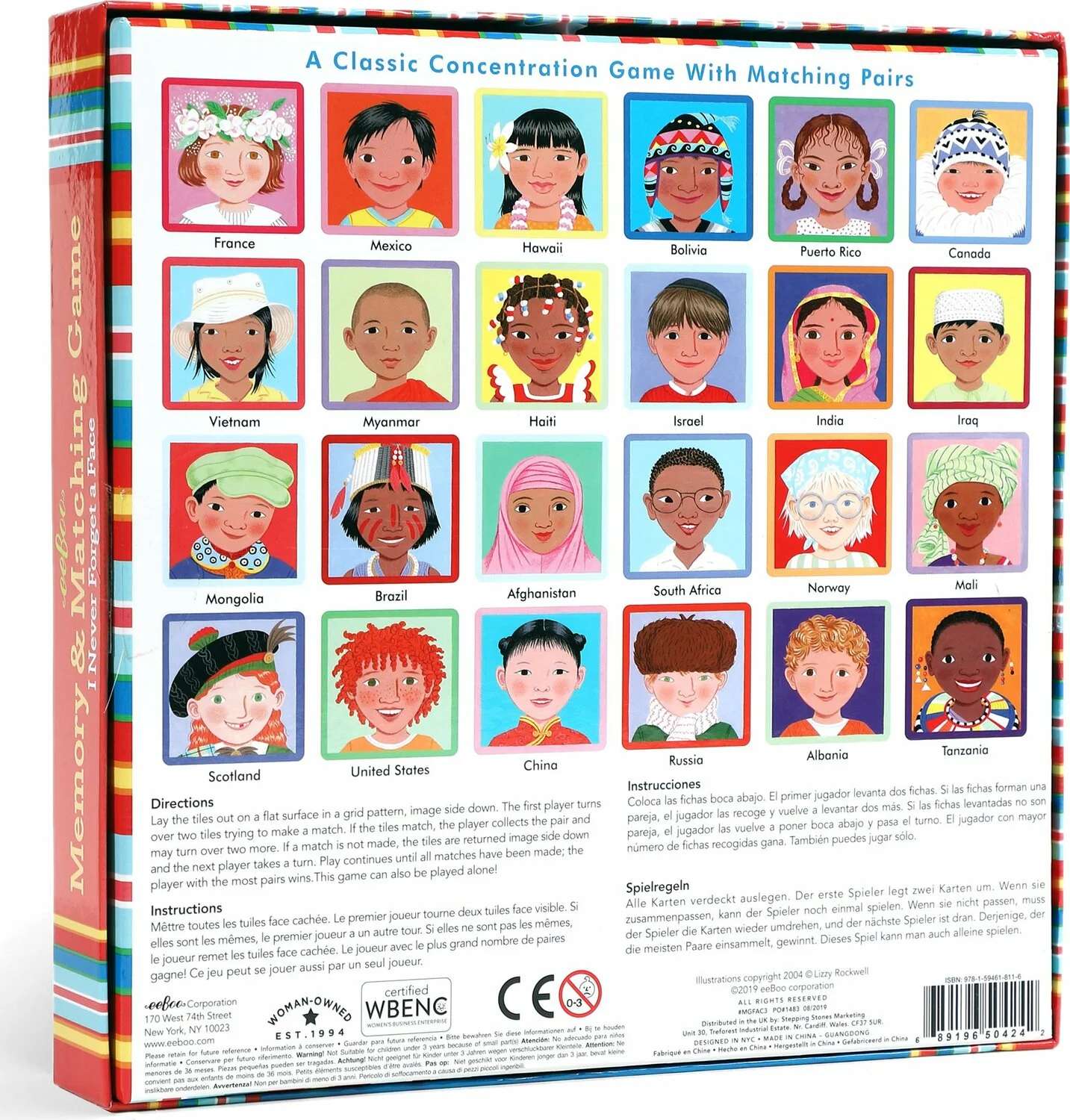 I Never Forget a Face Memory & Matching Card Game, , large