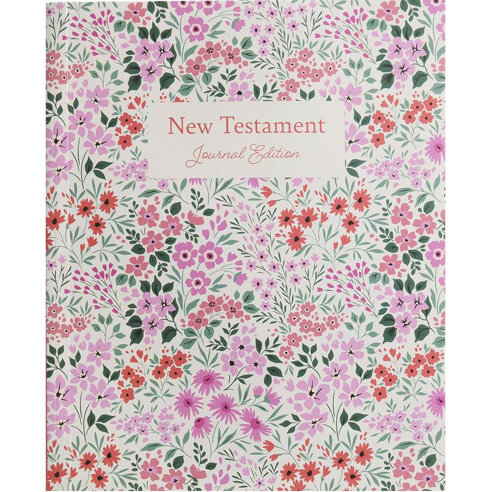 The New Testament, Journal Edition, Floral