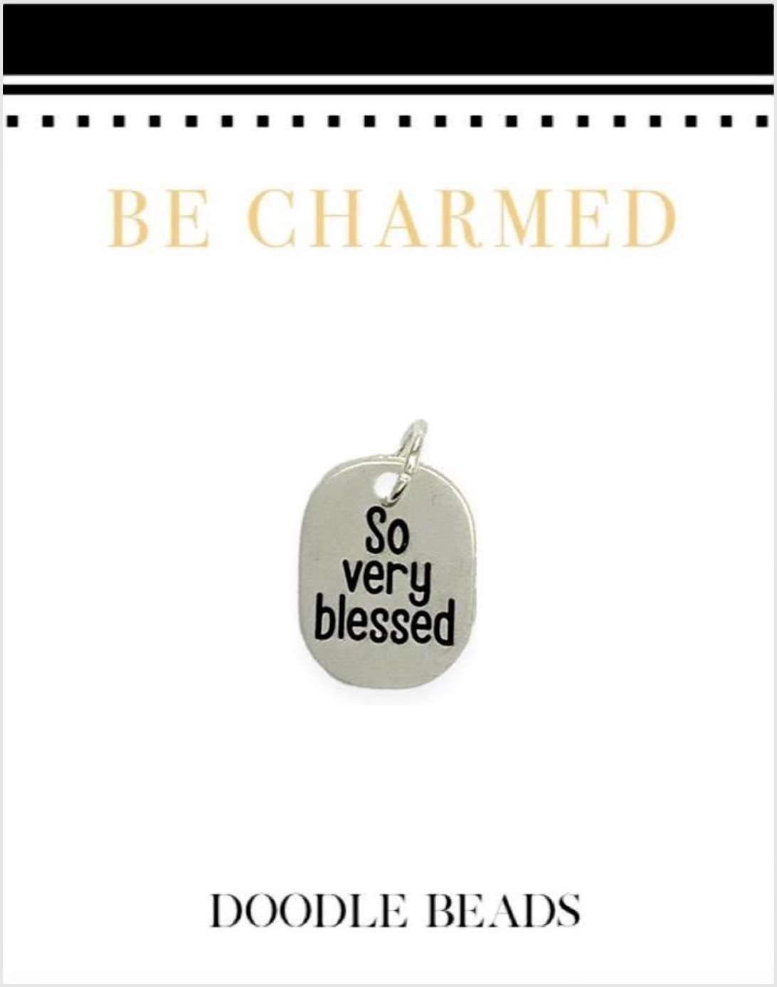 So Very Blessed Charm