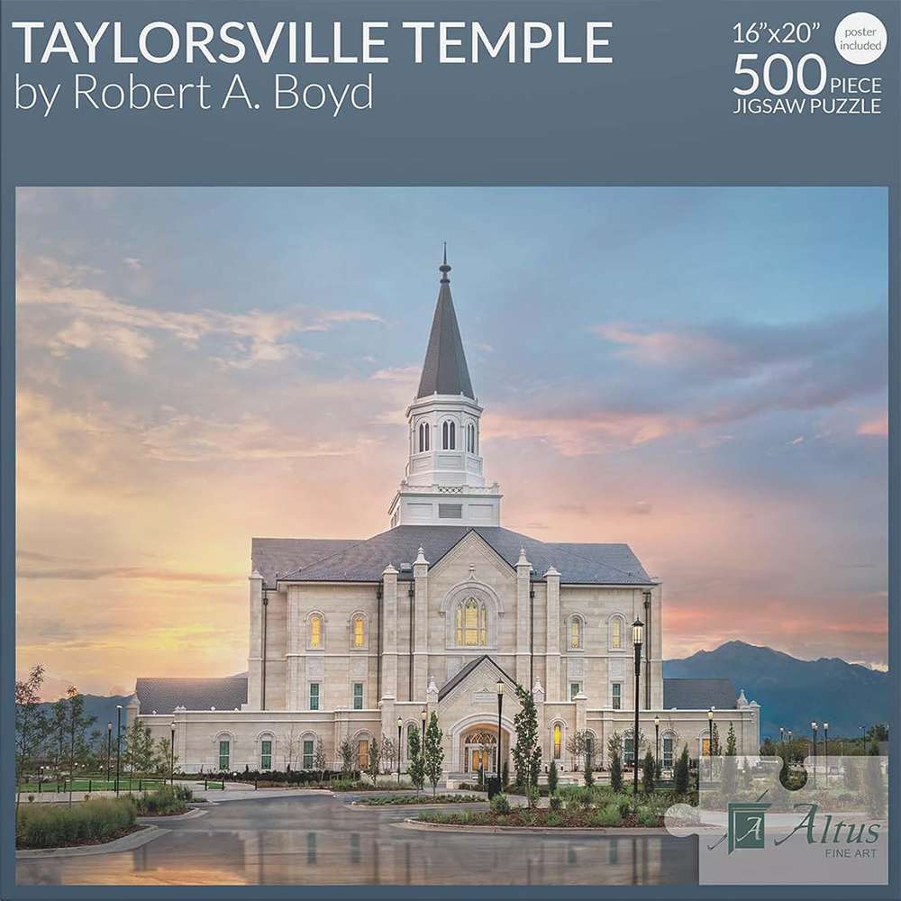 Taylorsville Temple 500 Piece Puzzle