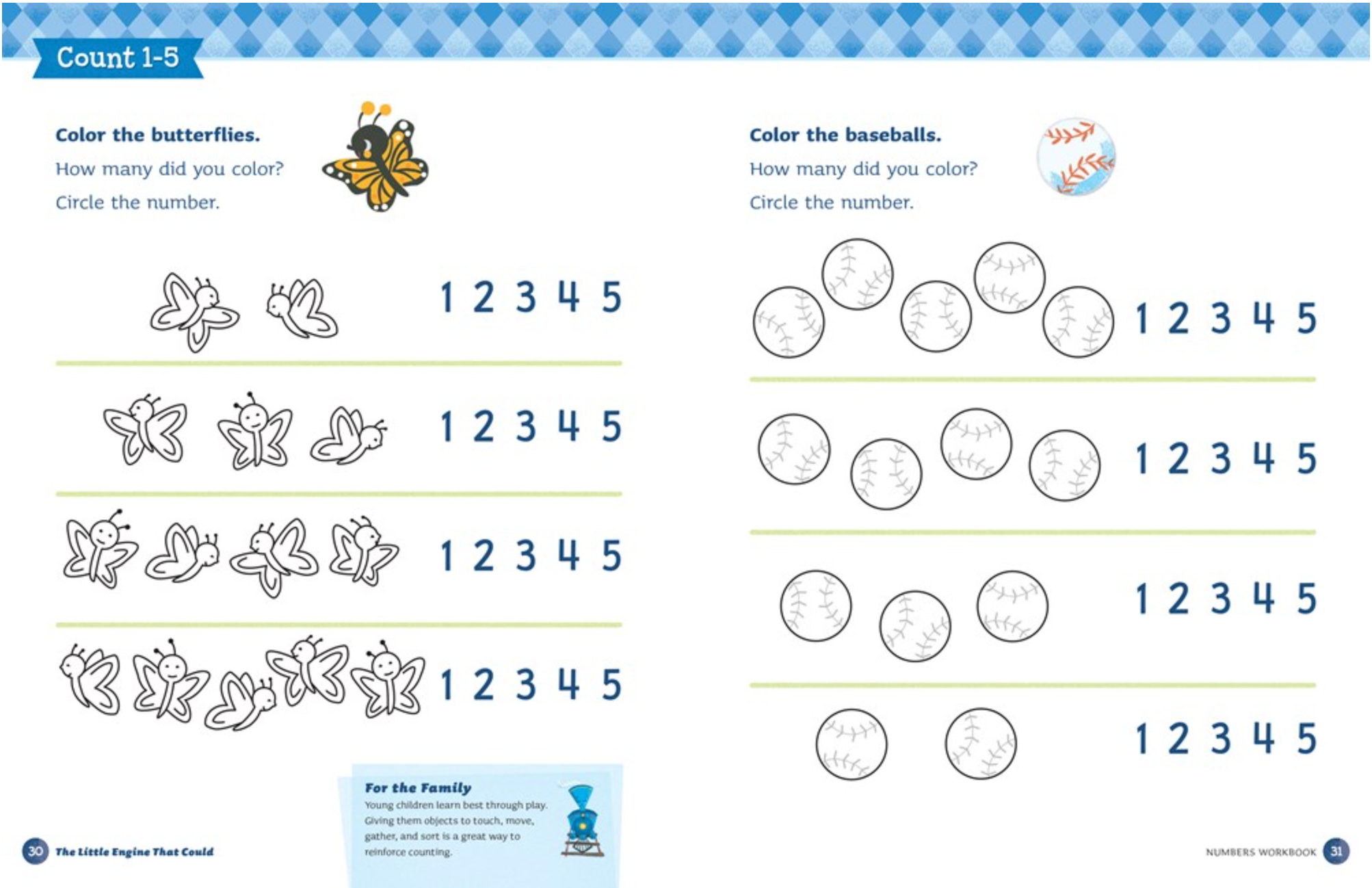 The Little Engine That Could: I Think I Can! Numbers Workbook, , large image number 2