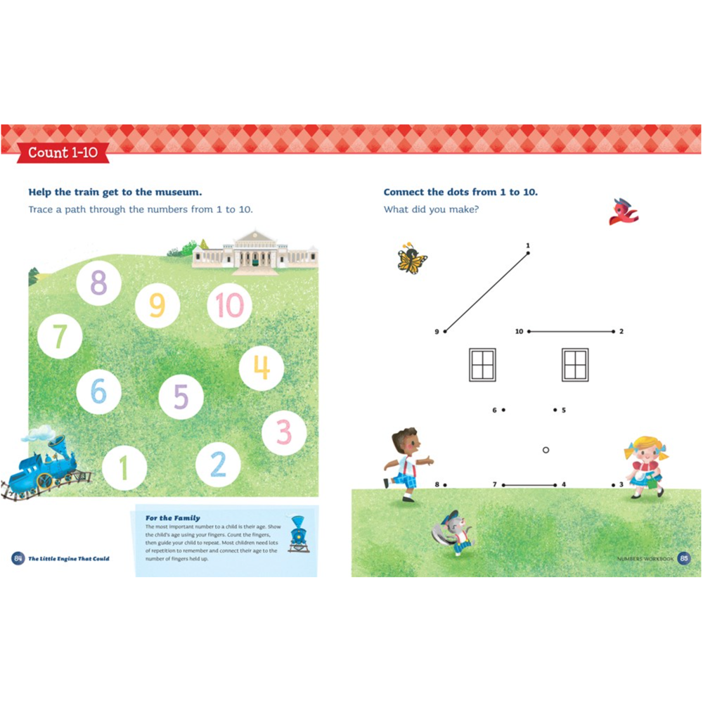 The Little Engine That Could: I Think I Can! Numbers Workbook, , large image number 1