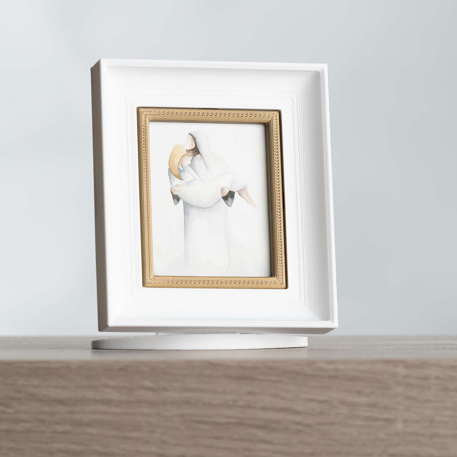 Peace in Christ, Small and Simple (2.75x3 Framed Art)