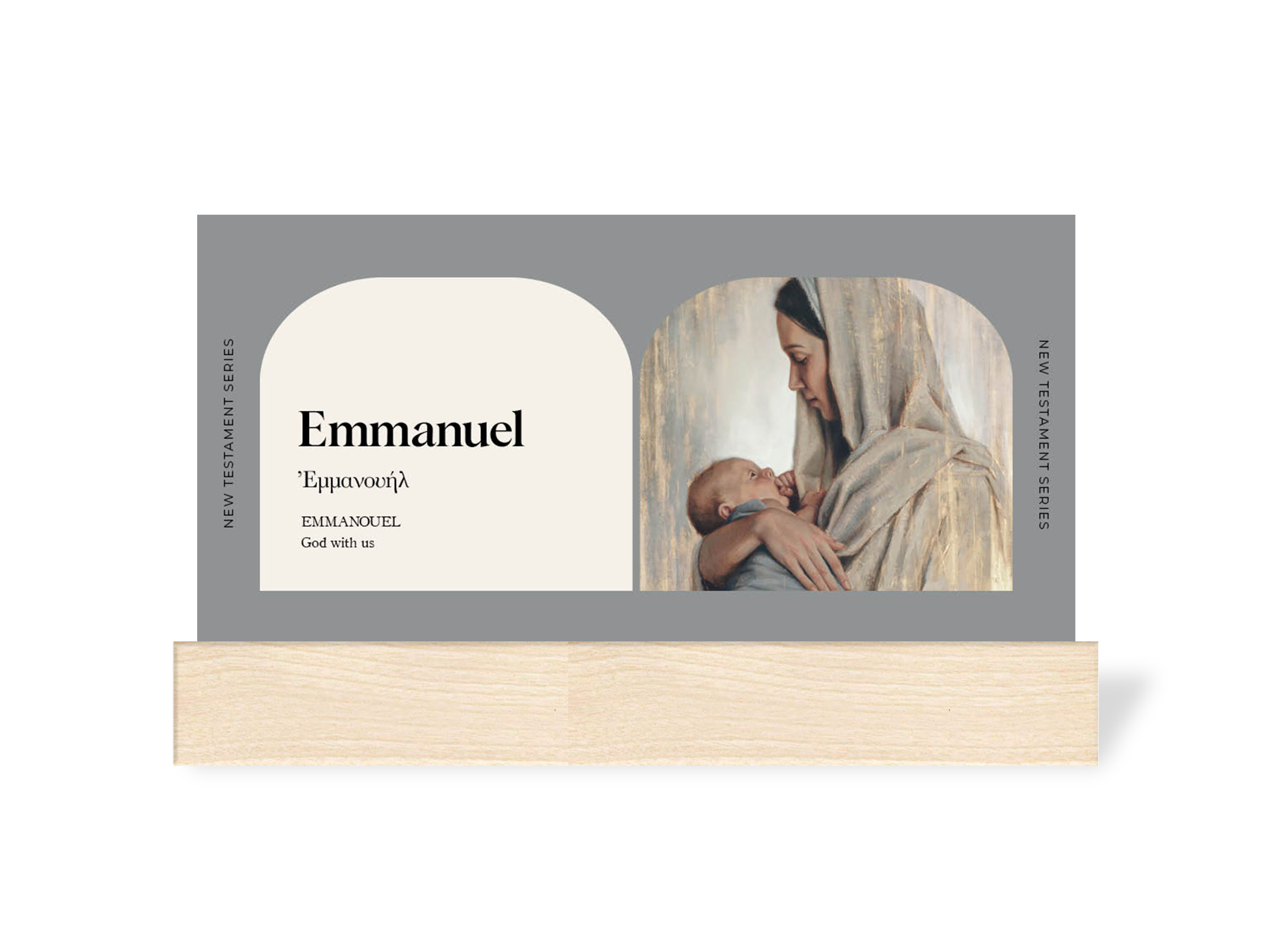 Don't Miss This 2027 New Testament Poster Set with Stand - DON'T