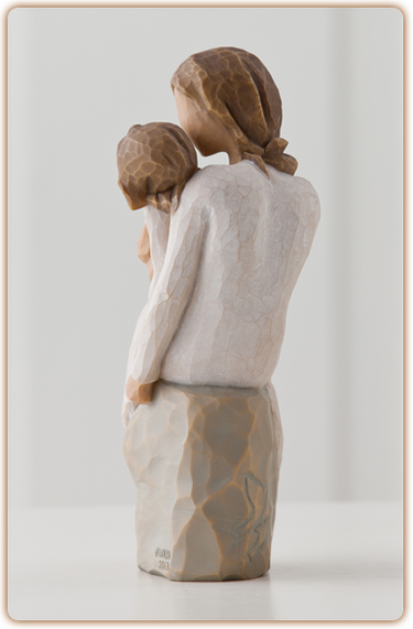 Mother, Daughter Figurine, , large