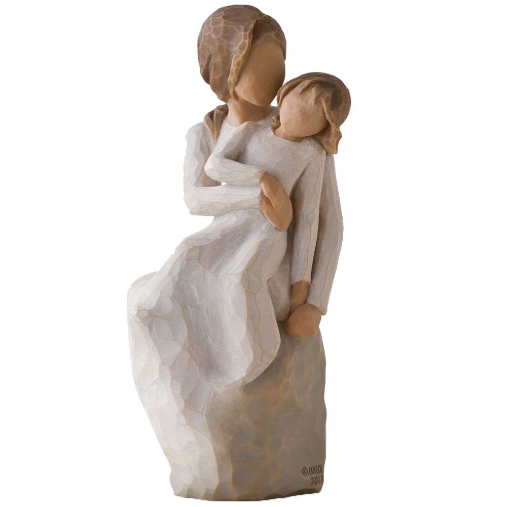 Mother, Daughter Figurine, , large image number 0