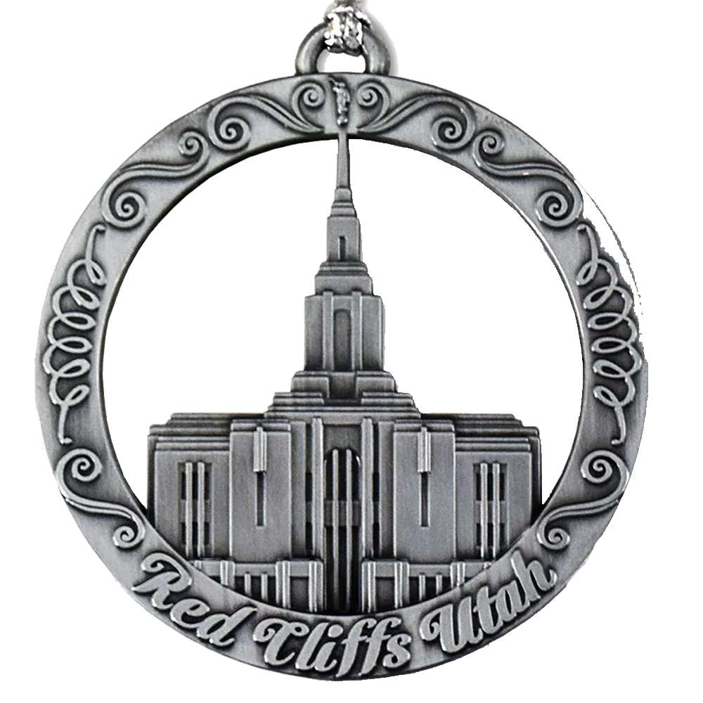 Red Cliffs Temple Ornament, , large image number 0