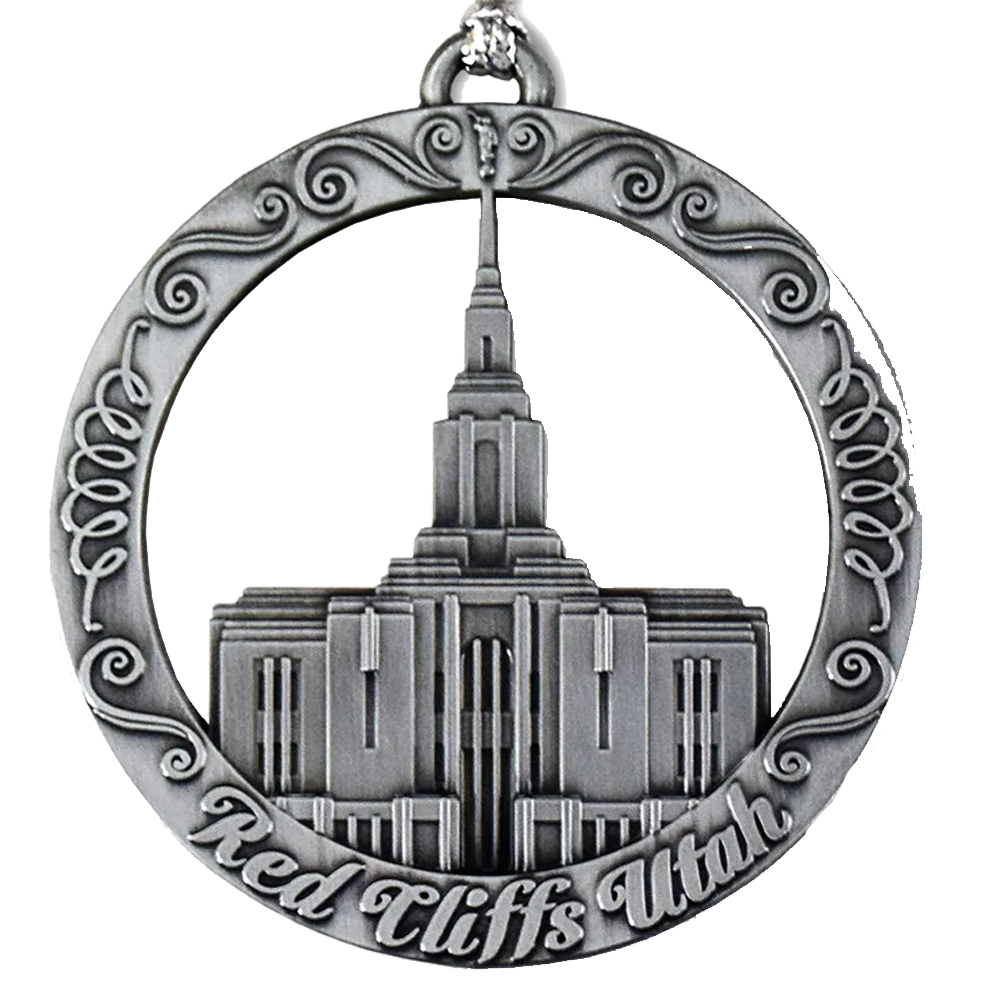 Red Cliffs Temple Ornament