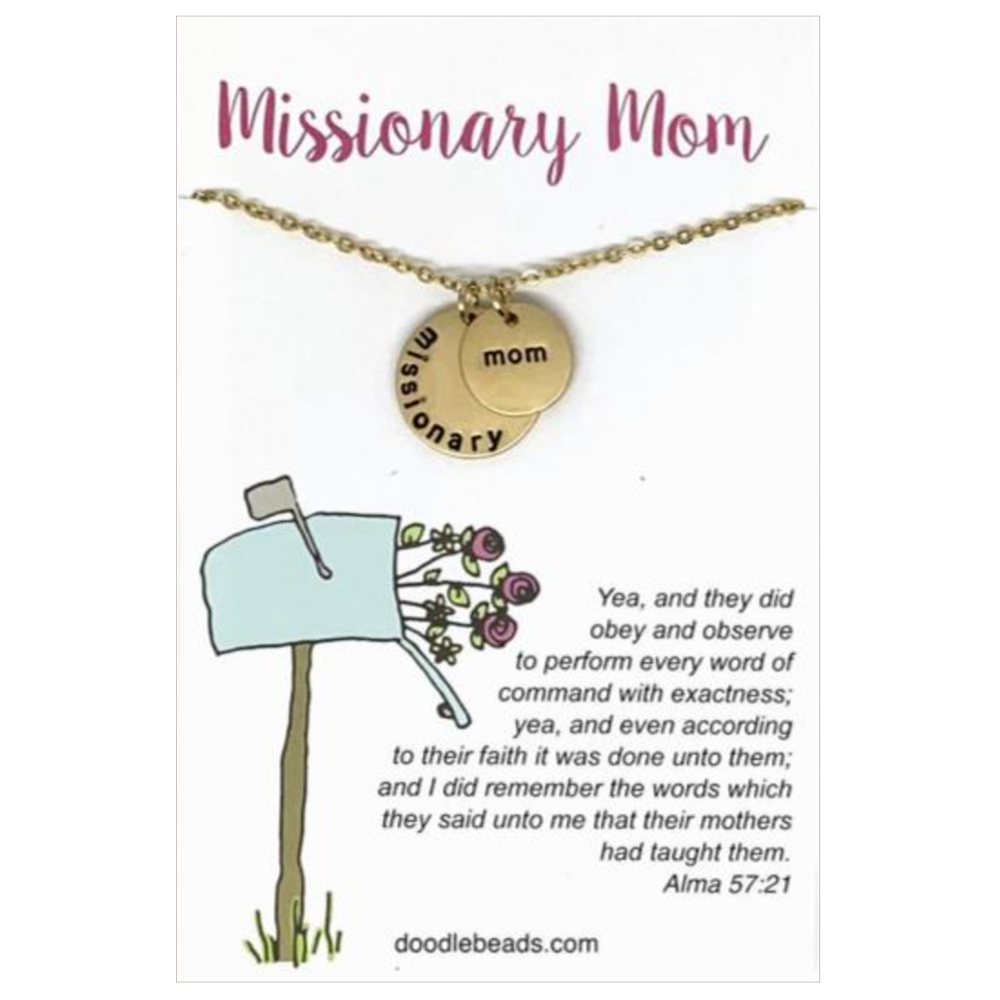 Missionary Mom Necklace,  Missionary Mom Necklace